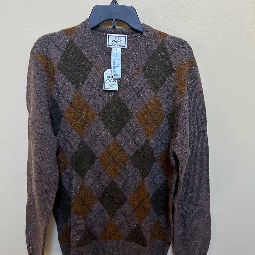 Jos A bank sweater